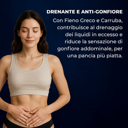 Brucia Grassi Notturno e Drenante con Garcinia e Tè Verde – Favorisce il Dimagrimento, Attiva il Metabolismo Riduce il Gonfiore Ritenzione Idrica | AlohaLabs Leggerissima Notte 60 Compresse