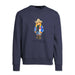 Polo Ralph Lauren Felpa Uomo Polo Bear Men's Sweatshirt Girocollo Stampa Orso Orsetto Polsini A Coste Felpa Senza Cappuccio