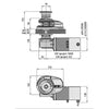X2 1000W 24V. C/Campana Mm. 8