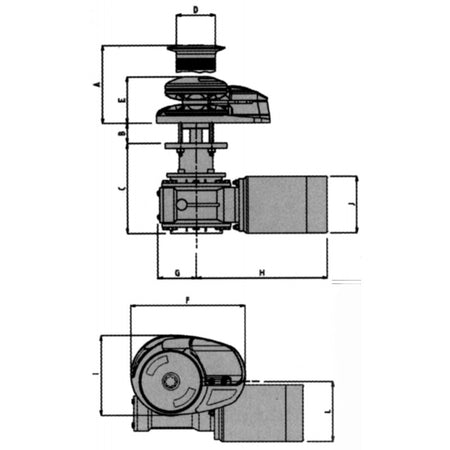 X2 Alluminio Basso 1500W.12V. Mm.8