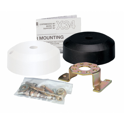 X34 Coprimozzo Bianco A 90°