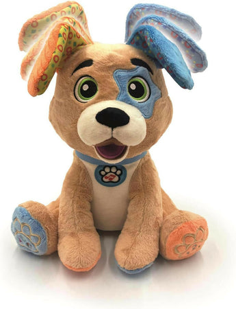 CLEMENTONI - Clementoni Baby - Timmy Parla Gioca Canta - Peluche Interattivo Parlante in Italiano per Bambini di 12+ Mesi, Stimola lo Sviluppo Sensoriale e Cognitivo, Lingua Italiana, 17583