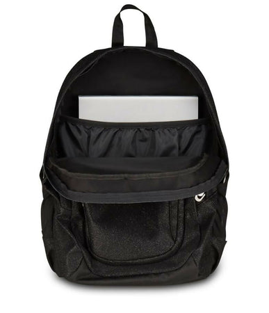 Zaino seven tech shiny doppio scomparto nero
