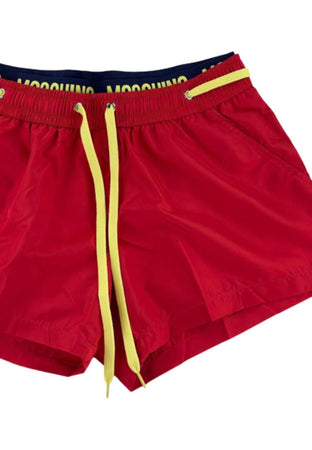 moschino Costumi da bagno LOGATO GROFFATO da uomo