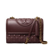 TORY BURCH borse a spalla donna tory burch - fleming convertible shoulder bag - bordeaux da donna