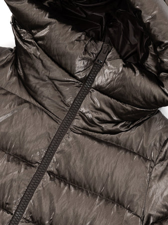 Herno Parka lungo imbottito con cappuccio . da donna