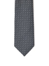 JIL SANDER Cravatta 7 cm in Seta Grigio Scuro Jil Sander da uomo