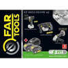 X-FIT PACK 'BIG WORK' 3 macchine 18V + 2 batterie 18V 3.0Ah: Trapano / Avvitatore + Martello Perfo + Smerigliatrice angolare