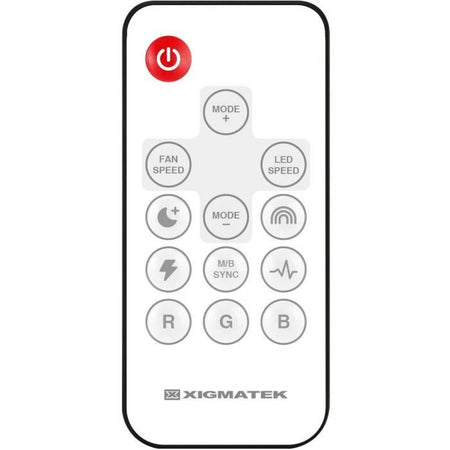 XIGMATEK - Starlink Ultra Arctic (Bianco) - Confezione da 3 ventole per PC - 3x120mm ARGB - 800-2000 RPM -
