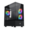 Case PC - XIGMATEK - Alphard M - Mini tower - M-ATX - Vetro temperato - ARGB - Nero