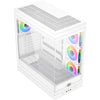 Case PC - XIGMATEK - META Arctic - Mid Tower - E-ATX - Vetro temperato - ARGB - Bianco