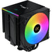 Dissipatore CPU - XIGMATEK AK6 Dual Digital - AMD AM5/AM4 - 2 ventole ARGB da 120 mm - Nero