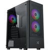 Case PC Mid-Tower senza PSU - XIGMATEK HERO II Air 3F (Nero) - ATX/Micro ATX - 3x120mm FRGB - Mesh - USB 3.0/2.0
