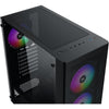Case PC Mid-Tower senza PSU - XIGMATEK HERO II Air 3F (Nero) - ATX/Micro ATX - 3x120mm FRGB - Mesh - USB 3.0/2.0