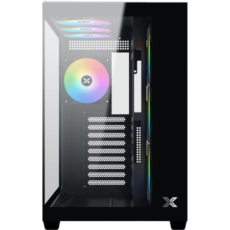 Case PC - XIGMATEK - Aqua V AIR - Cube - ATX - Vetro temperato - ARGB - Nero