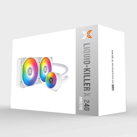 CPU WaterCooling - Xigmatek - Liquid Killer x 240 Arctic - White - 2x120mm