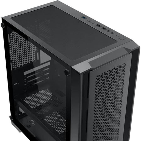 Case per PC senza alimentatore - XIGMATEK Lux M (nero) - Mini tower - Formato Micro-ATX