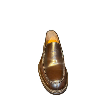 DOUCAL'S mocassini uomo doucal's - mocassino liscio (cu) horse ebano +f.do t.moro - marrone da uomo