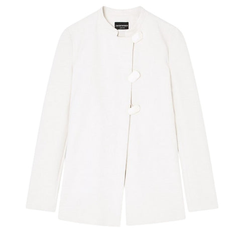 EMPORIO ARMANI giacche donna emporio armani - blazer - avorio da donna