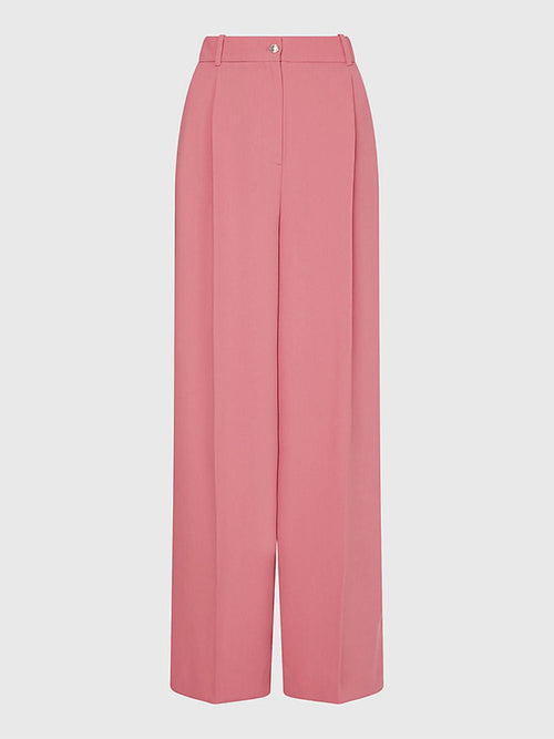 Tommy Hilfiger PANTALONE FLUID TWILL WIDE da donna