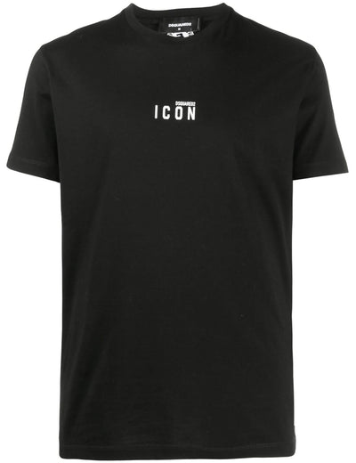 Dsquared2 T-shirt Uomo Logo Piccolo Icon Girocollo Maniche Corte
