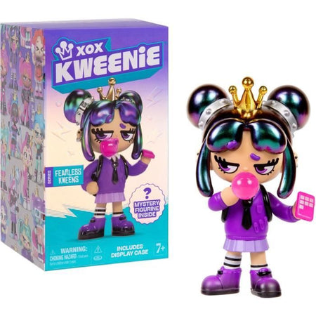 Bambola a sorpresa - XOX KWEENIE - Serie Fearless - 13 cm - 13 modelli da collezionare - Modello casuale
