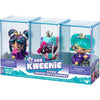 Confezione di bambole - XOX KWEENIE - Serie Fearless - 13 cm - 3 bambole incluse - Finiture uniche
