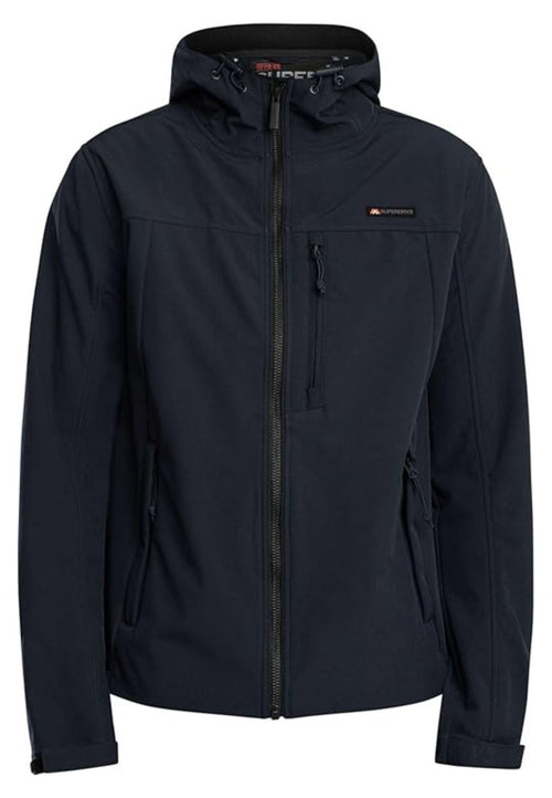 SUPERDRY Giubbotto HOODED SOFT SHELL TREKKER JKT da uomo