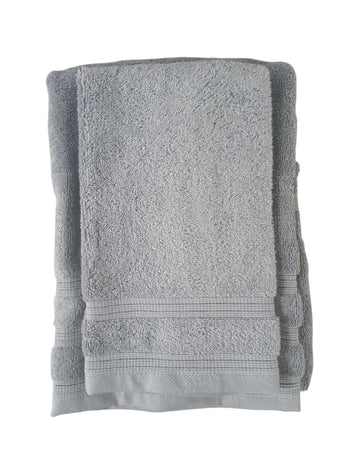 Set Asciugamani 1+1 Casa Matta 650GR  Spugna di Cotone