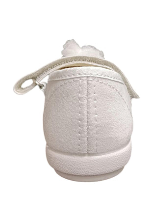 Ballerina bambina Vul-Ladi Candy argento tela velcro comfort style