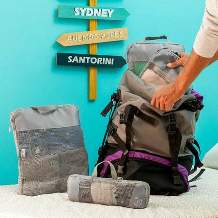 borsa valigia da viaggio a compressione uomo donna salva spazio aereo valigie