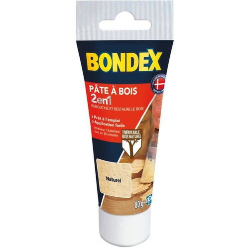 Pasta di legno naturale - BONDEX - 420480 - 80 g