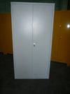 Armadio blindato monoblocco con ante battenti di spessore 12/10 cm. 100x50x200h