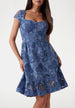 GUESS Abito DOMITILLA EMBRO DRES da donna