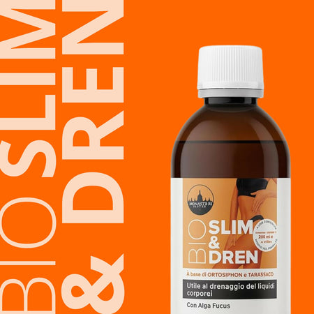 Bio Slim & Dren 400ml – Elisir Drenante ai Tre Estratti – Formula Vegetale Concentrata per Leggerezza e Detox – Senza Glutine