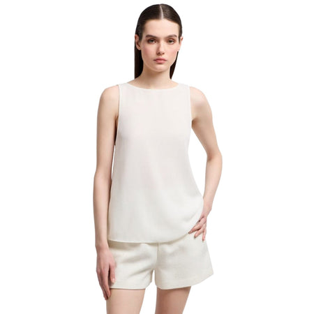 EMPORIO ARMANI canotte e top donna emporio armani - top - bianco da donna