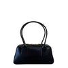 N°21 borse a spalla donna n21 - bauletto midi abrasivato - nero da donna