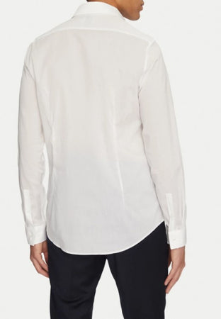 calvin klein CAMICIA LYOCELL SOLID SLIM S da uomo