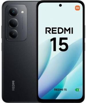 Xiaomi Redmi 15 8+256GB 6.9 Midnight Black DS Wind3