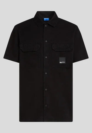 KARL LAGERFELD CAMICIA KLJ SS POCKET SHIRT da uomo