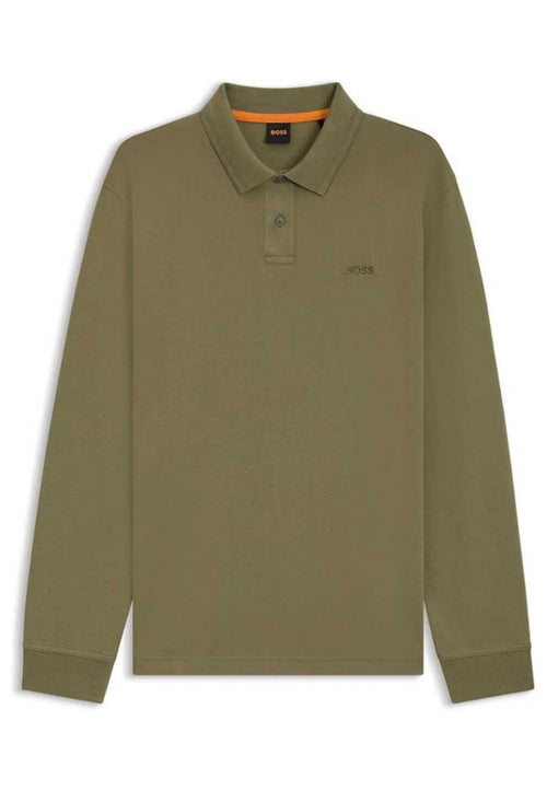 BOSS POLO PE_INTERLOCK_LONG da uomo