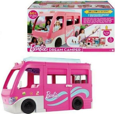 MATTEL BARBIE CAMPER DEI SOGNI CON ACCESSORI