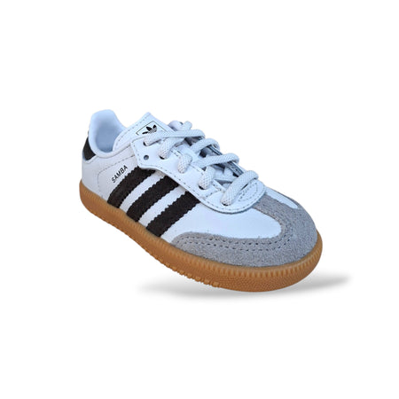 Adidas Originals Samba OG Bambine JQ2030 Bianco Nero – Sneakers Pelle Suede Lacci Taglia 22-27