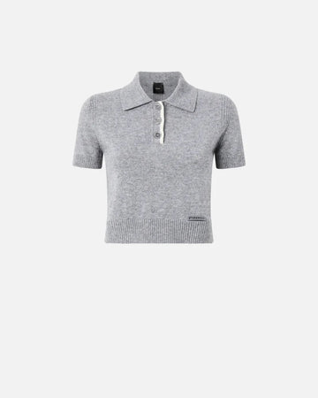 Pinko GORGONA POLO LANA MERINOS CACH FW25 da donna