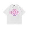 Y2K T shirt 100% Cotone Fucsia