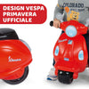 CHICCO Vespa - modello Bambini Primavera colore ROSSO, Moto Giocattolo Cavalcabile con Pannello Elettronico, Luci e Suoni, Ruote di Supporto Rimuovibili, Max 25 Kg - Giochi per Bambini 1-3 Anni