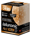 IALURONIC ACID ACT PLUS Integratore alimentare con Acido ialuronico e Collagene per la compattezza l’idratazione e l’elasticità della pelle 30 compresse
