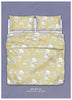 Completo lenzuola matrimoniale Atelier 30 Randi in cotone percalle, con federe 4 volani, qualità sostenibile Made in Italy