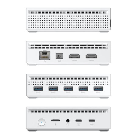 YASHI MINI PC WHITE NUCKY Celeron Quad Core N100 8GB 256GB SSD WIN 11 PRO