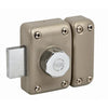 Pulsante/Cilindro serratura serratura - YALE - YV25BT-45 - Protezione antistrappo - 4 chiavi - Beige